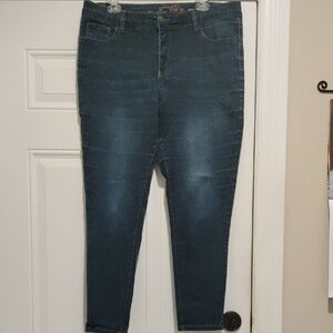 Faded Glory Women's Dark Blue Skinny Jeans